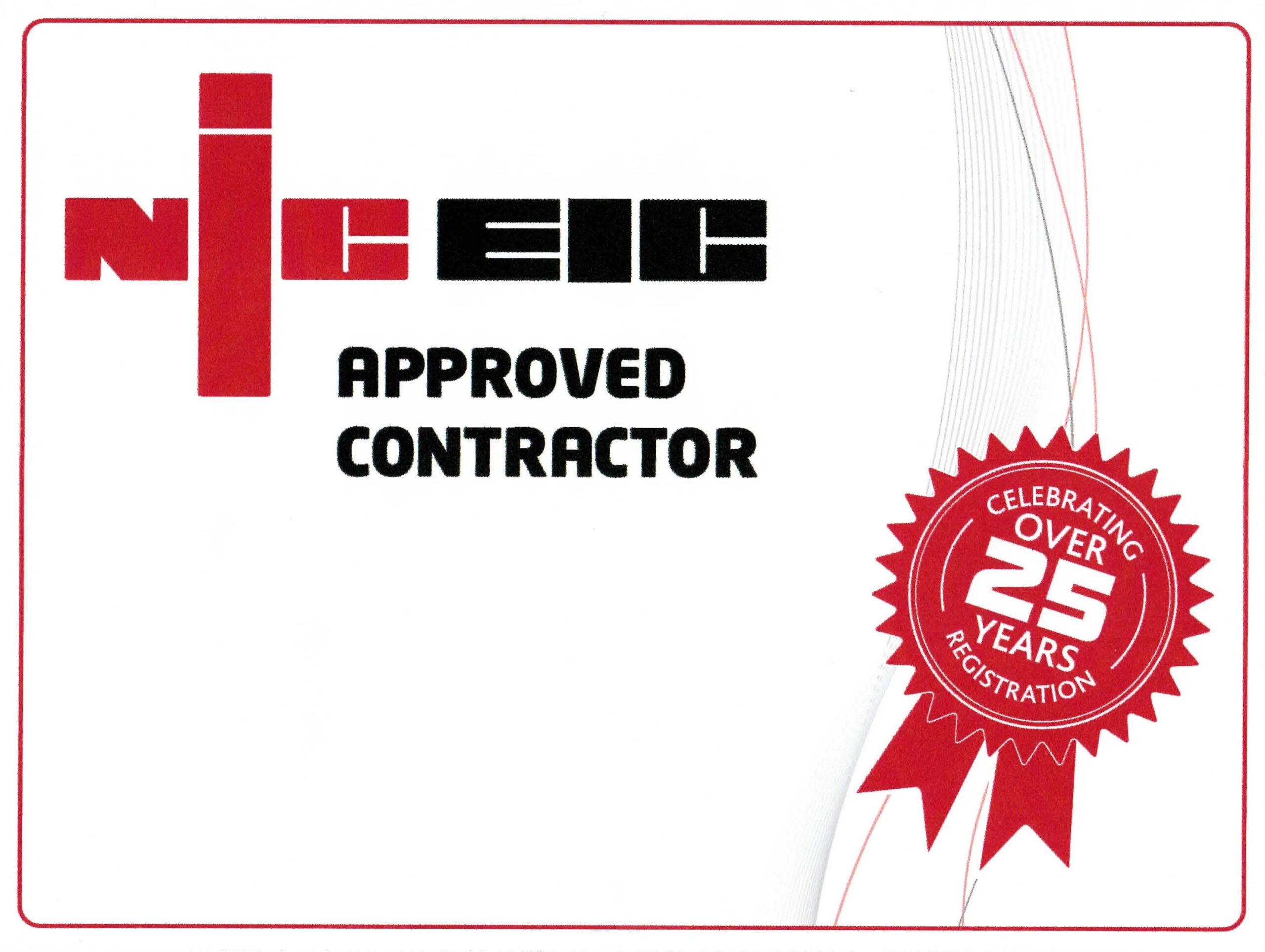 NICEIC 25 Years